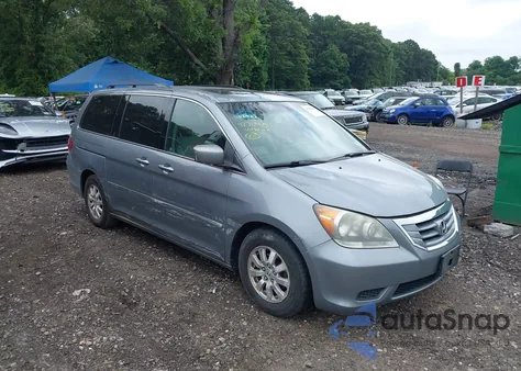 2010 Honda Odyssey Ex-L z USA, uszkodzony, nr VIN 5FNRL3H78AB044087